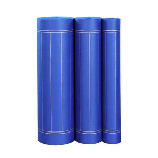 广茂源黑色蓝色长卷宣纸半熟宣四尺对开加厚方格竖线格小楷状元笺初学软笔书法练习纸描金毛笔练字书法专用纸