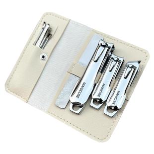 德国工艺高精钢指甲刀套装持久锋利指甲剪家用斜口甲沟炎指甲钳