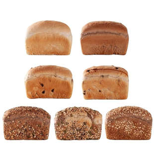俄罗斯大列巴全麦面包低脂无蔗糖式黑麦饱腹代餐杂粮早餐营养食品