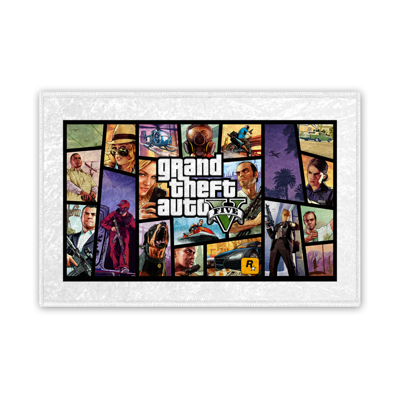 R星侠盗猎车手GTA5硅藻泥地垫