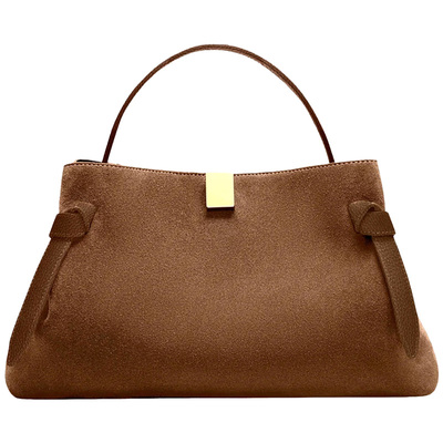 MARINEKISS秋季新款绒面手提包