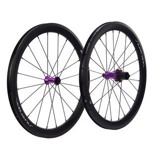 SILVEROCK SR38A铝合金V刹圈刹轮组20寸406 451 P8 P18折叠车轮子