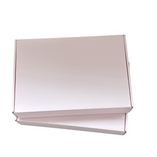 厂家新款加厚覆膜超硬现货快递小卡吧唧包装盒纸盒瓦楞纸箱飞机盒