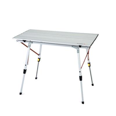 我飞户外便携铝合金蛋卷折叠桌
