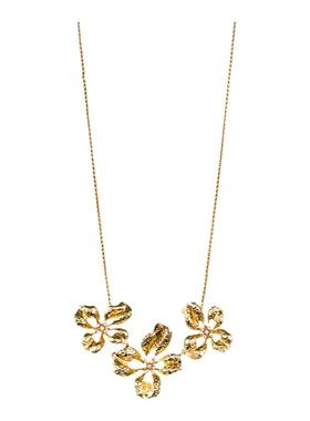 三朵鸢尾花项链jcj原创设计