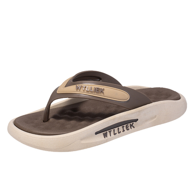 男士户外沙滩厚底人字拖防滑