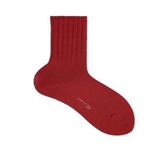 Beeff新年红袜 针织棉中筒袜无骨保暖秋冬本命年59式飞行袜鸿运