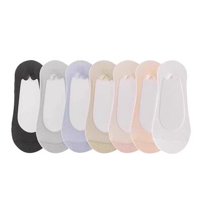 船袜女防滑不掉跟夏季透气镂空