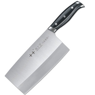 北京双十字 菜刀V金钢锻打切片刀V金家用厨房中式不锈钢VG30菜刀