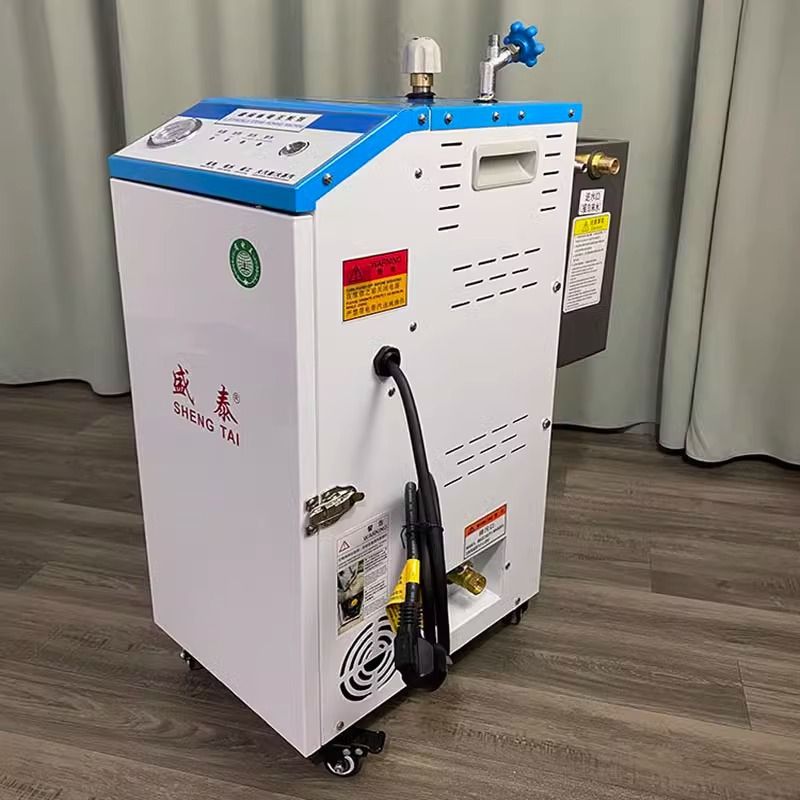 全自动工业锅炉一拖二大功率增压电熨斗服装窗帘干洗店蒸汽发生器