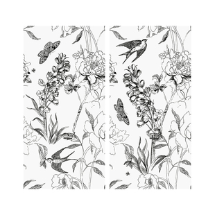 中古风卫生间燕子花砖300x600全瓷复古墙砖浴室厨房瓷砖厕所地砖