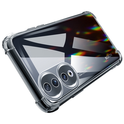 适用荣耀90系列气囊壳超薄透亮