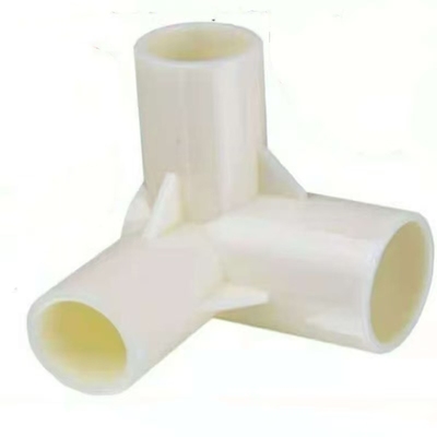 三通配件加厚接口蚊帐三角通接头