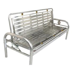 sus环保折叠推拉不锈钢沙发床现代简约多人位午休新款两用沙发椅