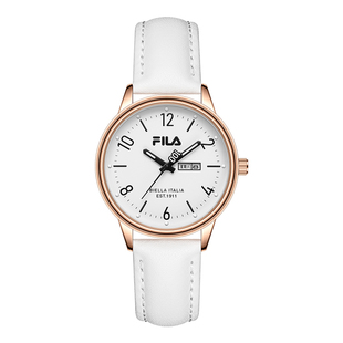 FILA斐乐女生手表女款学生初高中考试用静音夜光指针只看时间6791