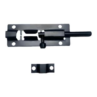 五金配件不锈钢黑色加厚简约门窗木门柜子老式小插销门栓