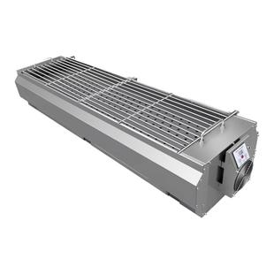 不锈钢包钢烧烤炉烤串炉商用加厚炭烤炉户外夜市木炭烧烤架带风机