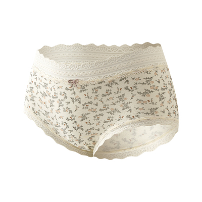 都市丽人纯棉女士甜美无痕三角裤