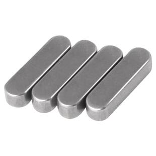 304不锈钢平键销圆角键销方键条销料GB1096A型键槽子M3M4M5M6M10