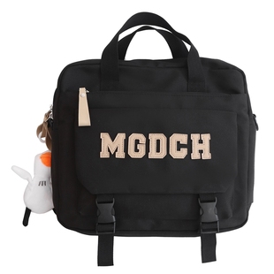 书包女生初中生补课包中学生高中简约小双肩包加厚电脑包旅行背包