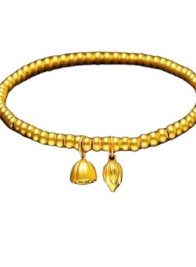 越南古法国潮风可调节仿黄金手链