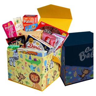 进口高级儿童零食大礼包高级生日年货节礼物新年礼盒女孩健康高端