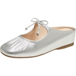 TATA他她法式厚底穆勒鞋拖鞋外穿浅口玛丽珍包头羊皮单鞋YSW01BH5