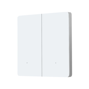 智能开关面板mesh2.0超薄双控语音控制已接入米家APP单零火版四开