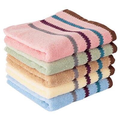 10条洁玉纯棉毛巾柔软吸水洗脸面巾国民大毛巾回礼福利批发价