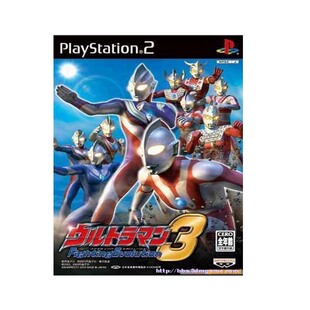 ps2奥特曼系列格斗进化3,重生,只有2能玩 PS3.4.5不可以玩