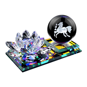 炫彩水晶香水座好运连连一生平安