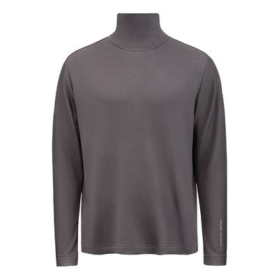 蕉点男士保暖上衣高领秋衣抗菌