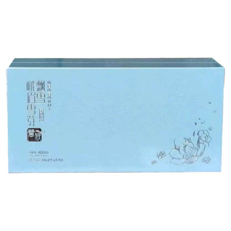 送礼茉莉花茶飘雪80g峨眉雪芽