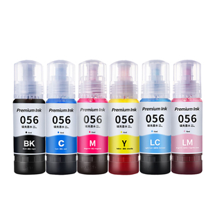 适用EPSON爱普生056墨水L18058打印机L8058墨盒黑彩色C9345维护箱