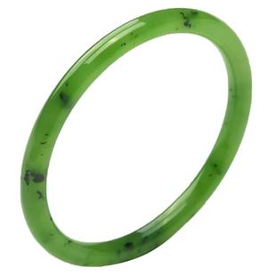 天然和田玉手镯苹果绿乌兰海碧玉公主叮当镯