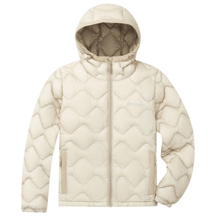 哥伦比亚户外25秋冬新品女子穿行拒水金点700蓬鹅绒羽绒服WR5237