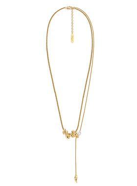 YGL轻奢高级感珍珠吊坠项链气质