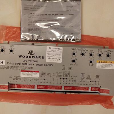 议价2301A 9907-018电子调速器WOODWARD9907-014 电调板伍德沃德