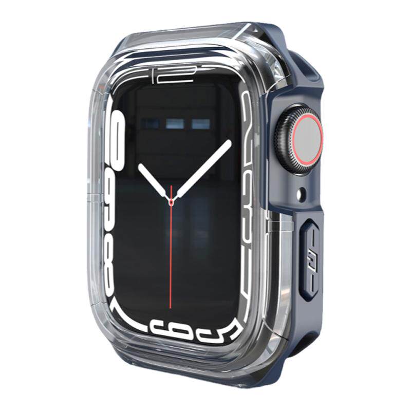 iwatch手表保护套双色碳纤维纹壳