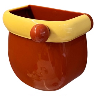 冰箱置物架外侧面收纳厨房用品入户门后玄关可爱萌趣磁吸收纳盒