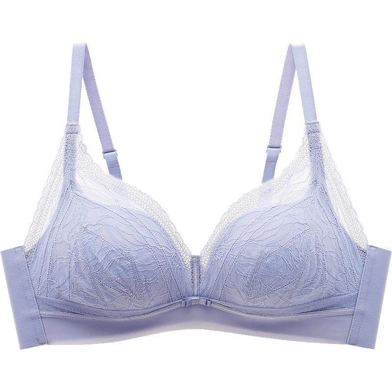 曼妮芬舒适无钢圈小胸聚拢性感内衣女小胸显大收副乳美背蕾丝文胸