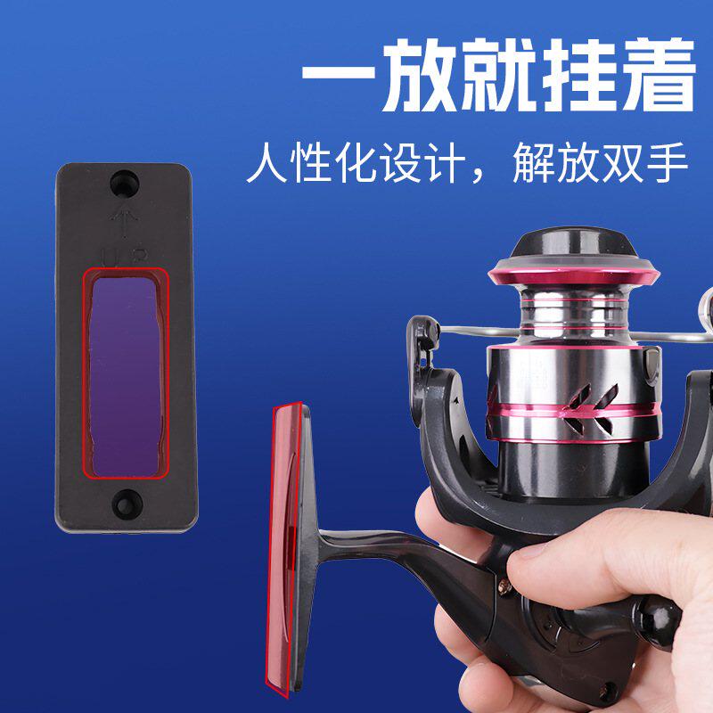 展示支架渔轮挂壁纺车轮鱼支架墙轮挂型纺车展示长轮水滴轮