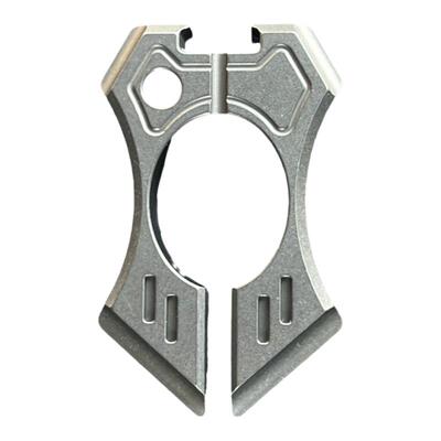 钛合金户外工具e'd'c指虎