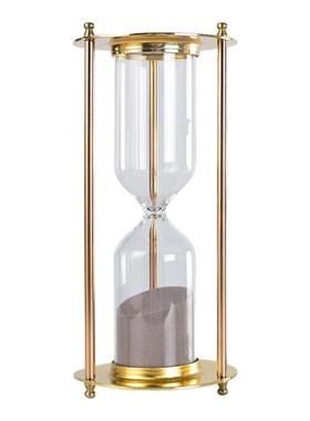 锌合金沙漏计时器轻奢刻字定制