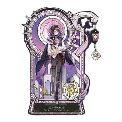 代购 彩虹社-星夜系列彩窗立牌 shu luca enna动漫二次元周边