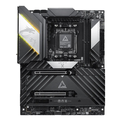 微星 MEG X870E UNIFY-X MAX 主板 支持9950X3D2/9850X3D/9800X3D