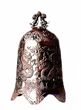 麒麟九龙铜风铃大号铜铃铛铜钟