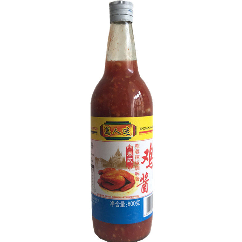 瓶装万人迷鸡酱泰式800g*2蒜香