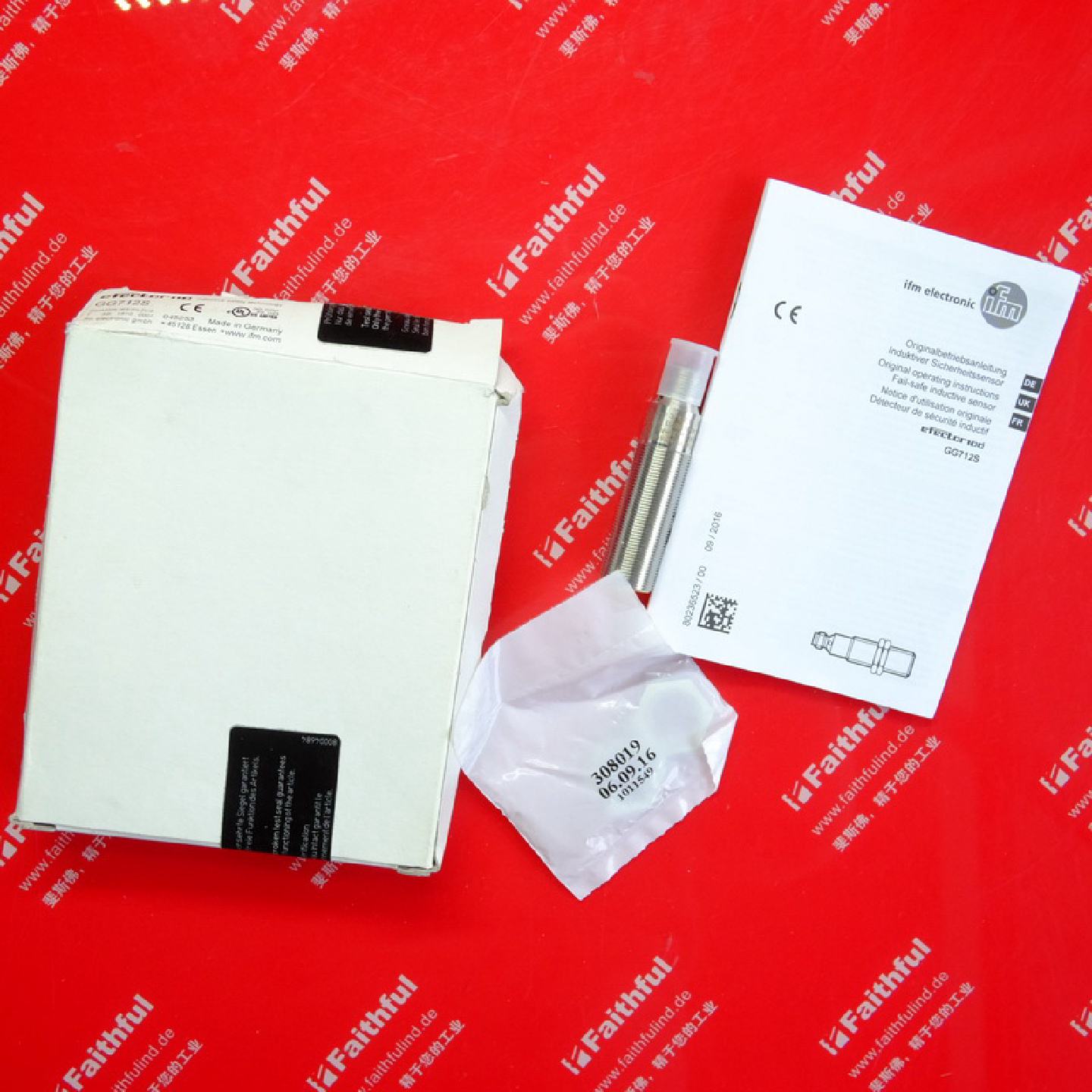议价IFM GG712S 易福门全新电感式安全传感器 GIGA4005-2PS/SIL2/ - 实物图