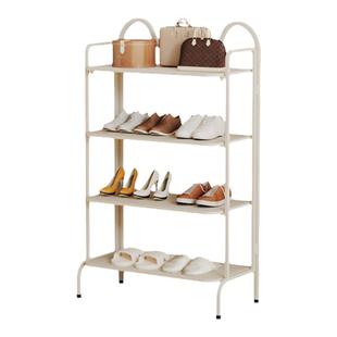 鞋架家用门口多层靠墙不占空间简易铁艺鞋子收纳架入户门小窄鞋柜